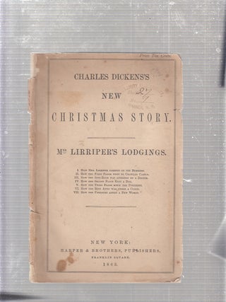 Item #CH112 Mrs. Lirriper's Lodgings: Charles Dicken's New Christmas Story. Charles Dickens