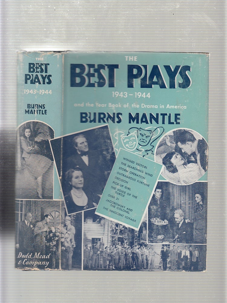 Item #D235 The Best Plays of 1943-1944. BURNS ed. MANTLE.