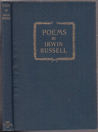 Item #D8380 Poems. Irwin Russell