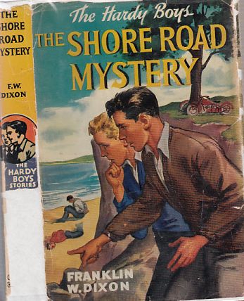 Item #E11229B The Shore Road Mystery: The Hardy Boys No. 6 (in dust jacket). Franklin W. Dixon.