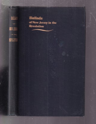 Ballads of New Jersey in the Revolution