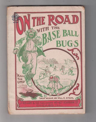 Item #E13459 On The Road With The Base Ball Bugs (title page title: "Around The World with the...