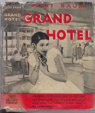 Item #E17220 Grand Hotel (in original dust jacket). Vicki Baum