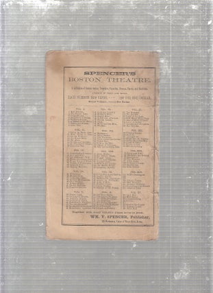 Wallace: The Hero Of Scotland (No. 48 in) Spencer's Boston Theatre. A Collection of Scarce Acting Tragedies, Comedies, Dramas, Farces, Burlettas