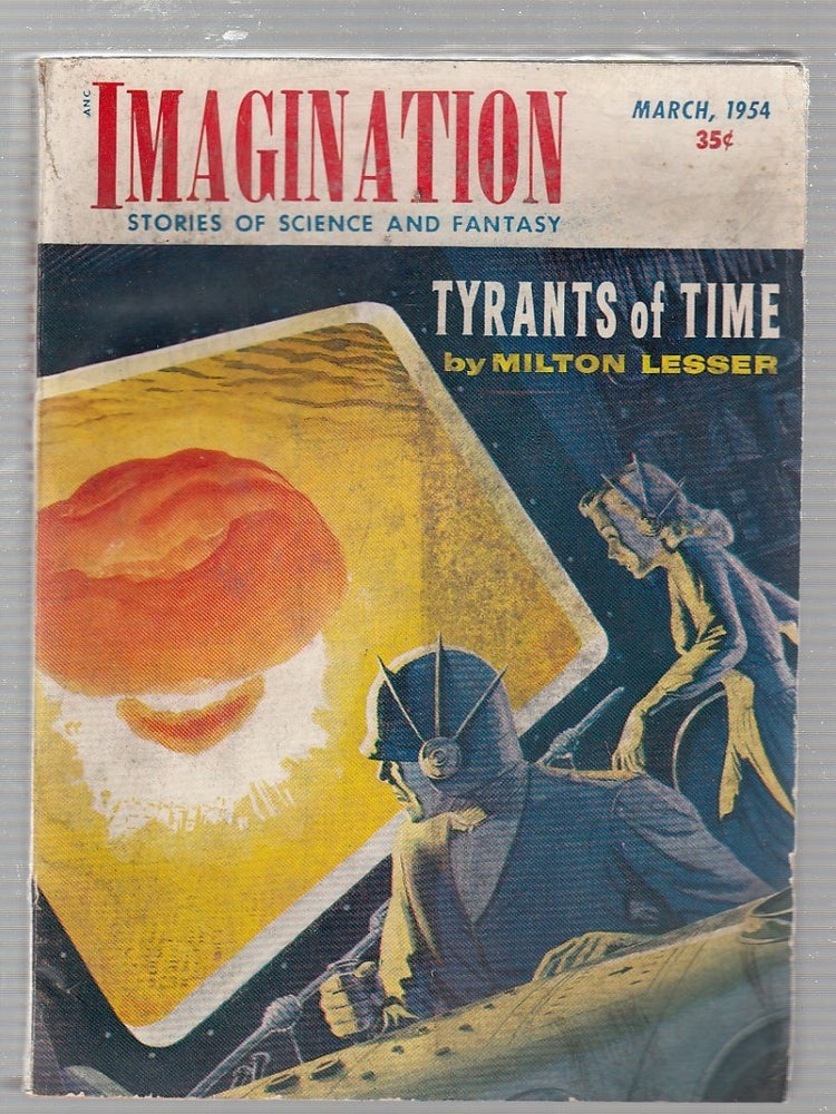 Item #E19658 Imagination: Stories of Science Fiction and Fantasy Vol. 5 No. 3 March 1954. Evan Hunter Milton Lesser, Michael Shaara.