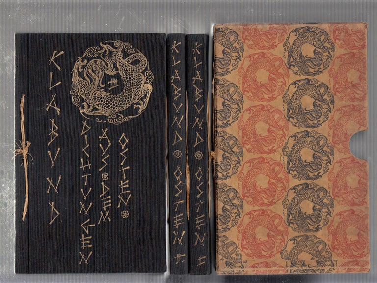 Item #E20311 Dichtungen Aus Dem Osten ( in 3 Volumes): Band I: China, Band II: China, Band III: Japan. Klabund, Alfred Henschke.