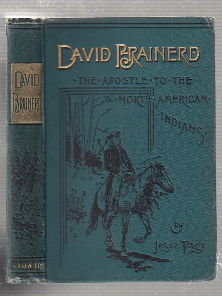 Item #E20364 David Brainerd, The Apostle to the North American Indians. Jesse Page.