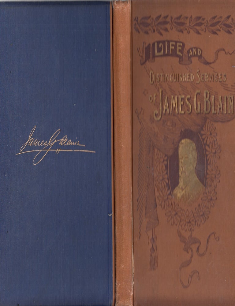 Item #E20514 James G. Blaine: A Study Of His Life and Career (salesman's sample). Theron Cark Crawford.