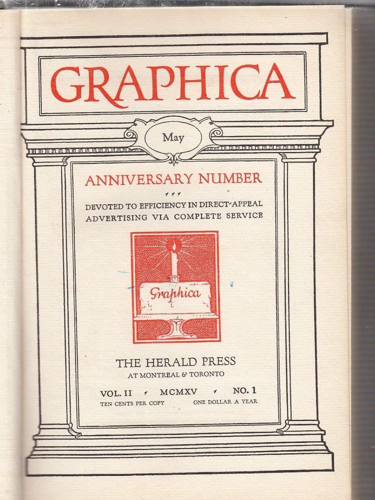Item #E20537 Graphica Vol. II (No. 1 ,May 1915 through No. 12, April 1916)