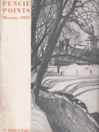 Item #E20761 Pencil Points, December 1935 (Vol. XVI, No. 12). Russell F. Whitehead