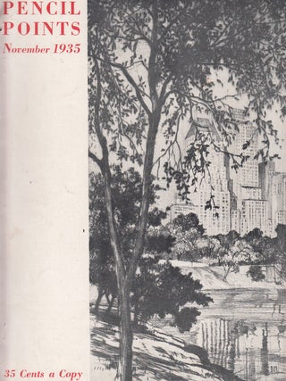 Item #E20762 Pencil Points, November 1935 (Vol. XVI, No. 11). Russell F. Whitehead