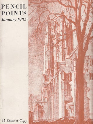 Item #E20768 Pencil Points, January 1935 (Vol. XVI, No. 1). Russell F. Whitehead