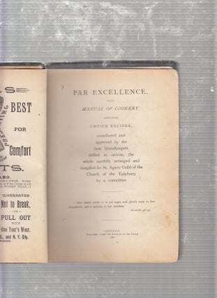 Item #E21895 Par Excellence, A Manual Of Cookery