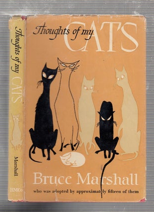 Item #E22086 Thoughts Of My Cats. Bruce Marshall