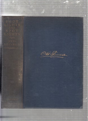 Footlights and Spotlights: Recollections of My Life on the Stage (signed and dated by the author)