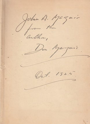 The Dark Hours (inscribed by the author and with typed signed letter)
