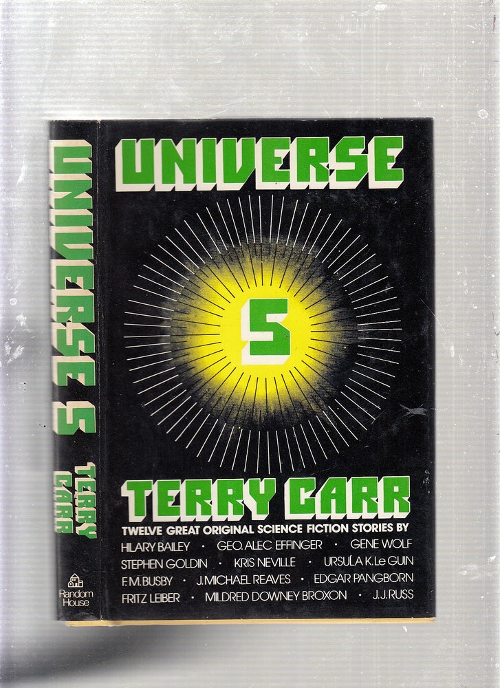 Item #E23383 Universe 5 (in dust jacket). Terry Carr.