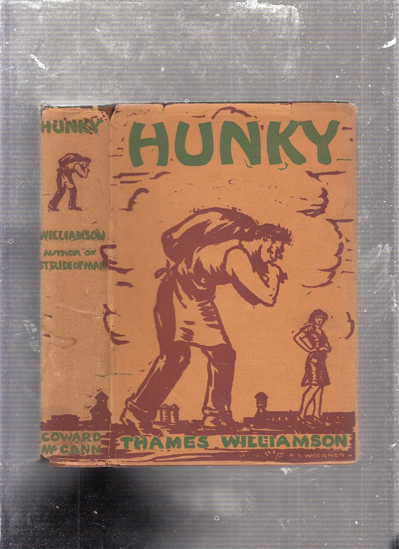 Hunky first edition in dust jacket | Thames Williamson | First edition