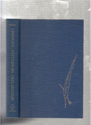 Item #E23733 Lincoln's Gettysburg Declaration (presentation copy inscribed by the author). Louis...