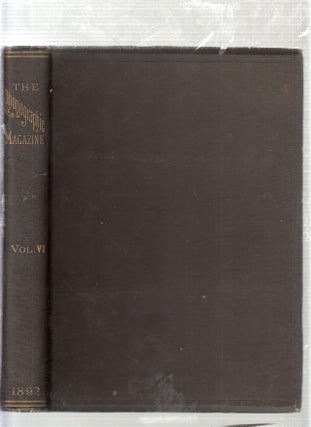 Item #E23961 The Phonographic Magazine Volume VI (1892). Jerome B. Howard