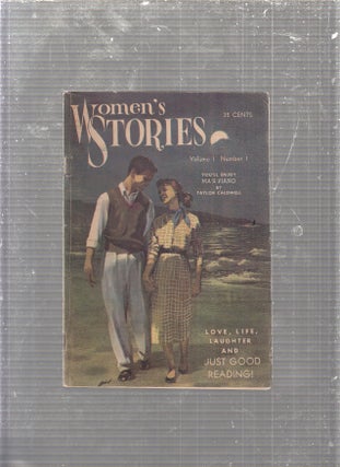 Item #E24354 Women's Stories Vol. 1 No. 1. Ben Hecht, Taylor Caldwell, Helen Richardson, Ed...