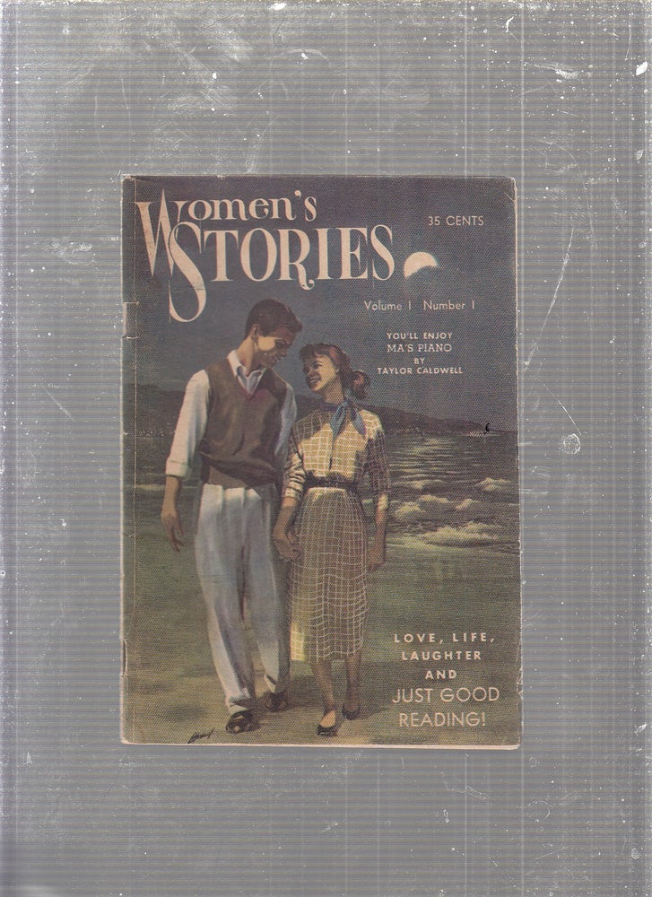 Item #E24354 Women's Stories Vol. 1 No. 1. Ben Hecht, Taylor Caldwell, Helen Richardson, Ed McNamara, Lorenzo Semple Jr., F. Huch Herbert, Thelma Peters.