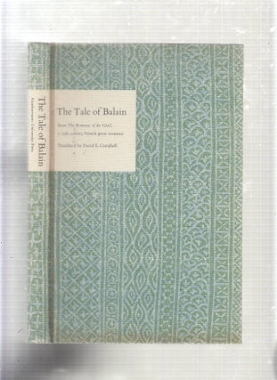 Item #E24405 The Tale of Balain, from the Romance of the Grail,: A 13th century French prose...
