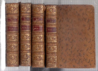 L'Histoire de L'Amerique( in four volumes in period fine bindings. M. Robertson, William.