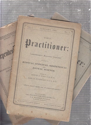 Item #E24517 The Practitioner (Volume I No. 1 January 1880 and two other issues): An Independent...