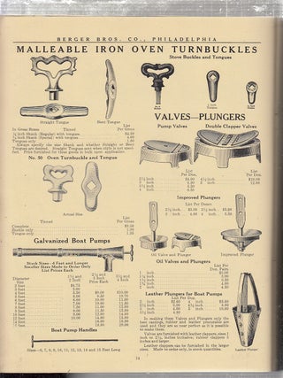 BB and Quaker City Products Catalog No. 12