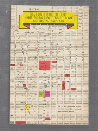 Item #E25101 New York: Confidential! The Lowdown On Its Bright Life (Dell map back). Jack Lait,...
