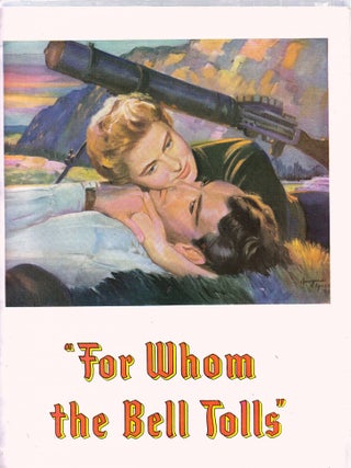 Item #E25654 For Whom The Bell Tolls movie souvenir book (with original glassine wrapper and...