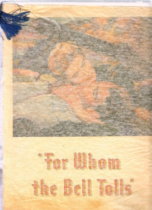 For Whom The Bell Tolls movie souvenir book (with original glassine wrapper and original envelope)