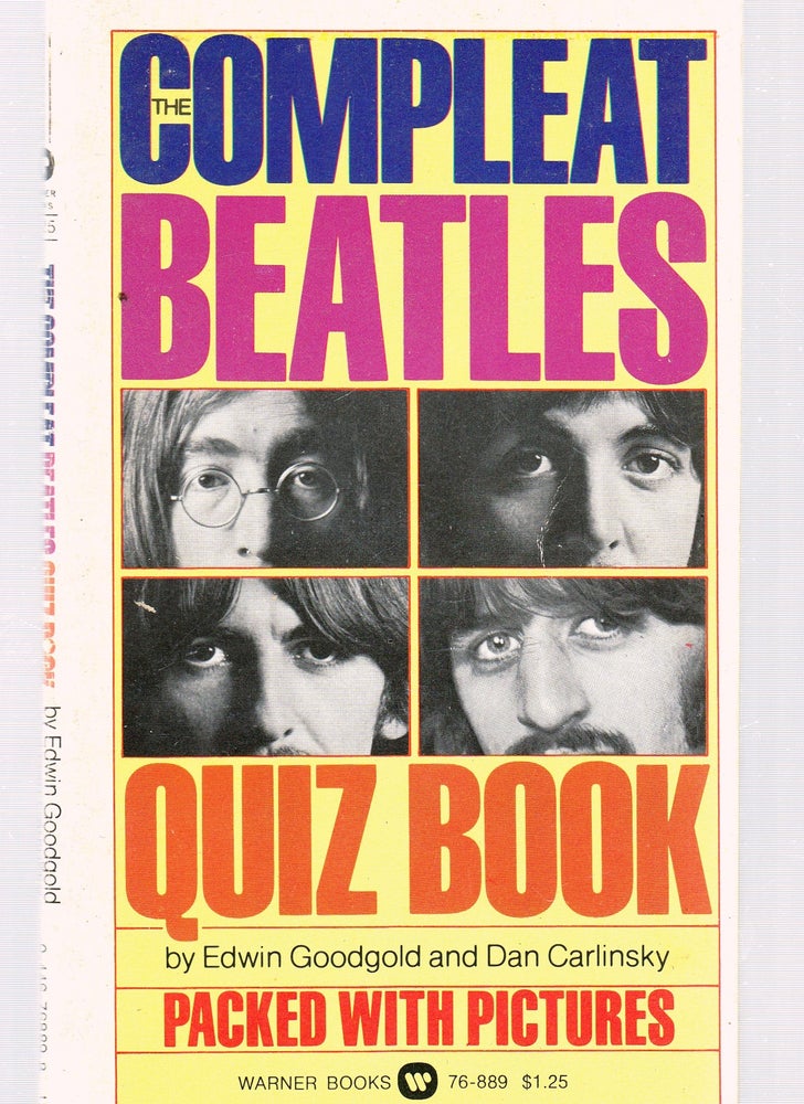 Item #E25853 The Compleat Beatles Quiz Book. Edwin Goodgold, Dan Carlinsky.