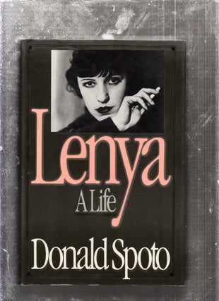 Item #E26350 Lenya: A Life. Donald Spoto