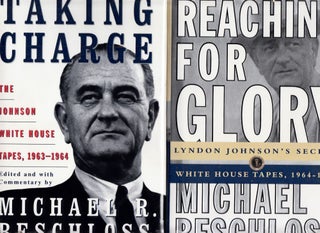 Item #E26460 (two volumes) Taking Charge: The Johnson White House Tapes, 1963-1964 (with)...