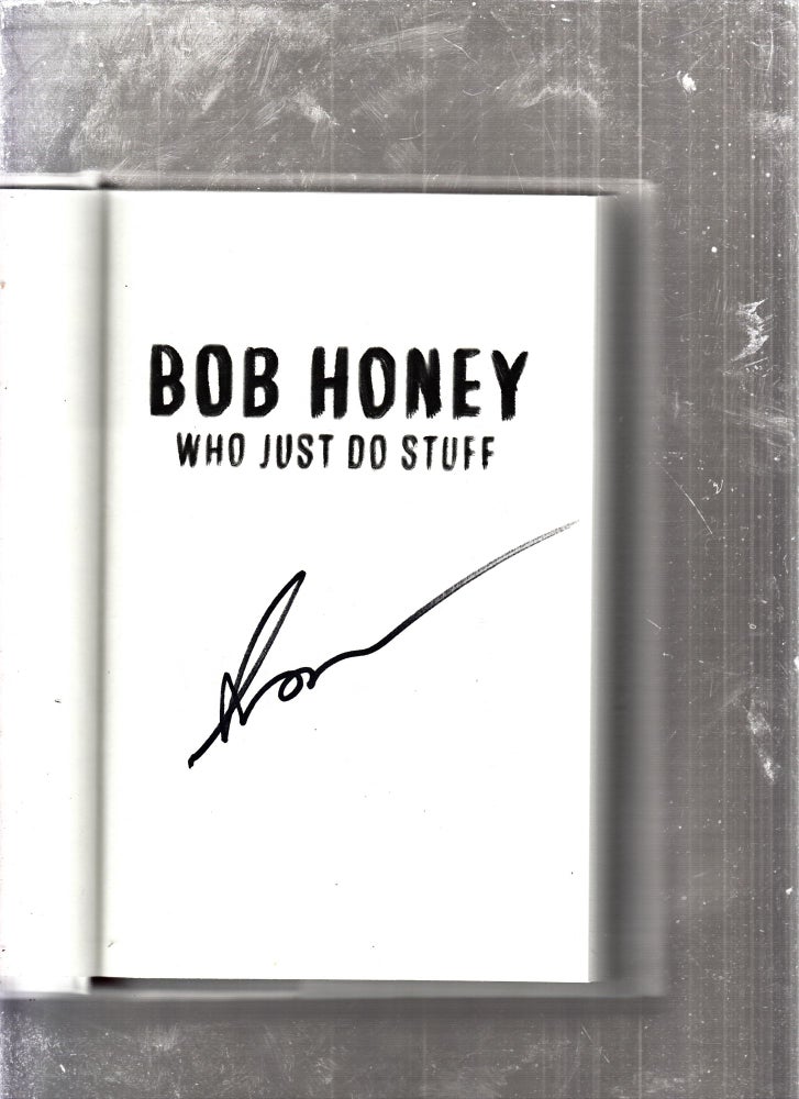 Item #E26612 Bob Hiney Who Just Do Stuff (signed first edition). Sean Penn.