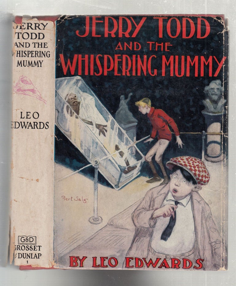 Item #E26622 Jerry Todd and the Whispering Mummy (in original dust jacket). Leo Edwards.
