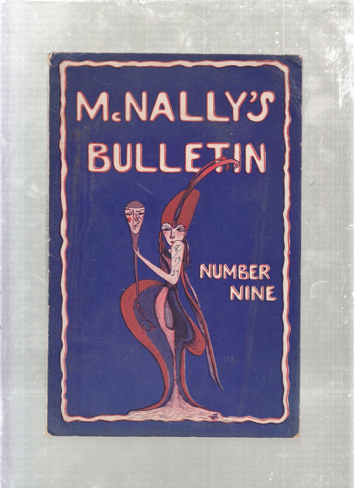 Item #E26715 McNally's Bulletin No 9: A Book of Comedy for Vaudeville and Dramatic Entertainers... (for 1923). William Mcnally.
