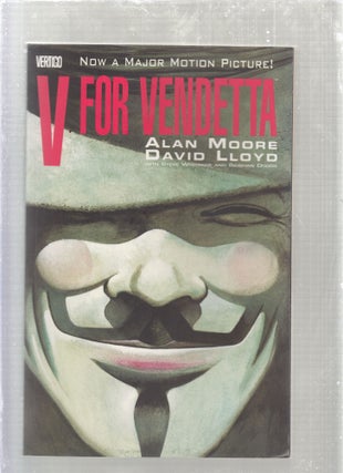 Item #E26769 V For Vendetta. Alan Moore, David Lloyd, text