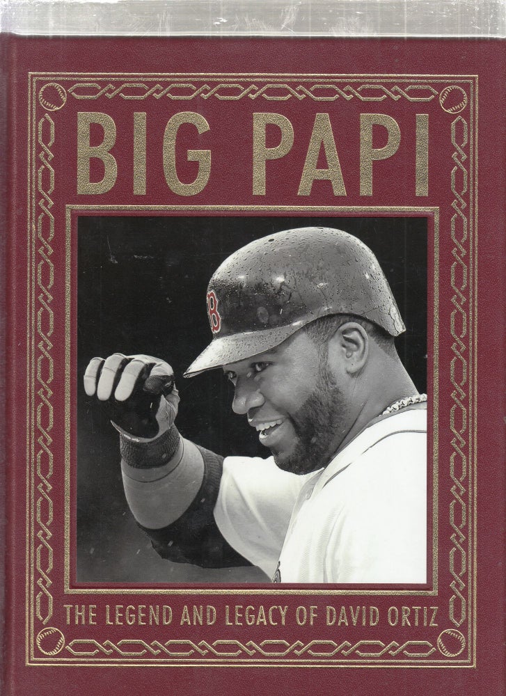 Item #E27260 Big Papi: The Legend and Legacy of David Ortiz (Easton Pres full leather)