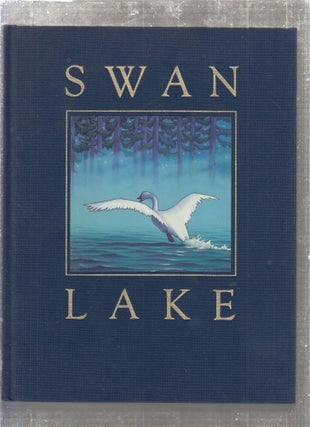 Item #E27315 Swan Lake (true first edition, signed by Helprin and by Van Allsburg). Mark Helprin,...