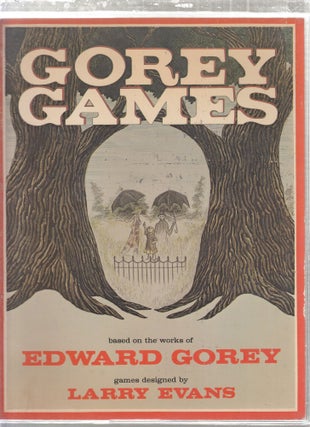 Item #E27458 Gorey Games. Edward Gorey, Larry Evans, game designer