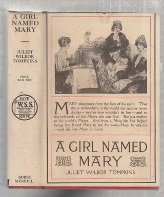 Item #E27847 A Girl Named Mary (in original dust jacket). Juliet Wilbor Tompkins