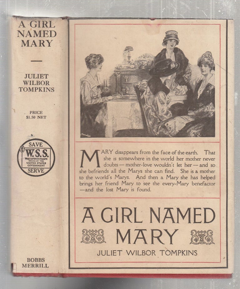 Item #E27847 A Girl Named Mary (in original dust jacket). Juliet Wilbor Tompkins.