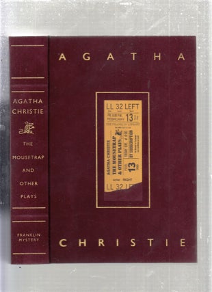Item #E27999 The Mousetrap and Other Plays (special Franklin Library suede binding). Agatha Christie