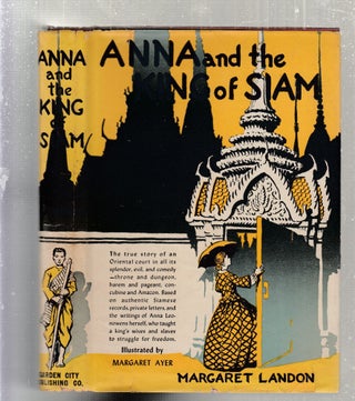 Item #E28186 Anna and the King of Siam. Margaret Landon
