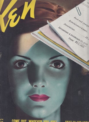 Item #E28237 KEN Magazine: The Insider's World (Vol. 2, No. 4) August 25th, 1938. Ernest...