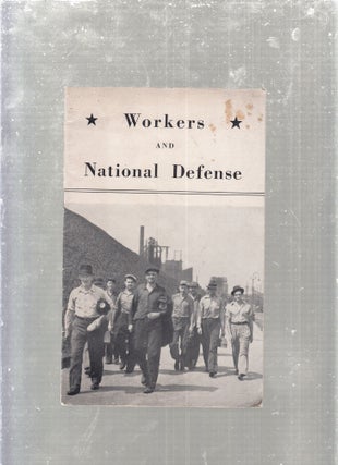 Item #E29324 Workers and National Defense. Frances Perkins