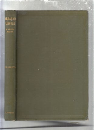 Abraham Lincoln, An American Migration: Family English Not German (one of 500 copies only
